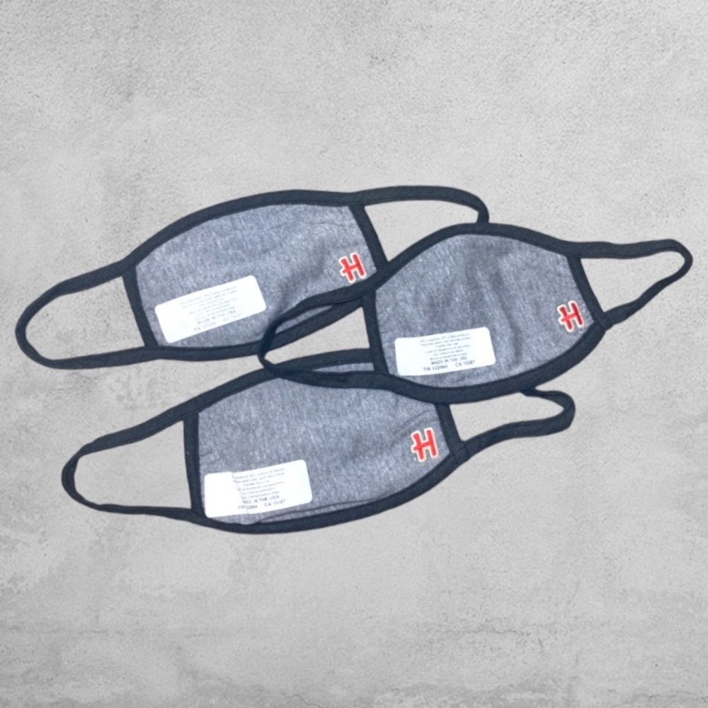 NWT HOMAGE Cotton Face Masks 3pc Set